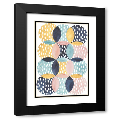 Deluge I Black Modern Wood Framed Art Print with Double Matting by Popp, Grace