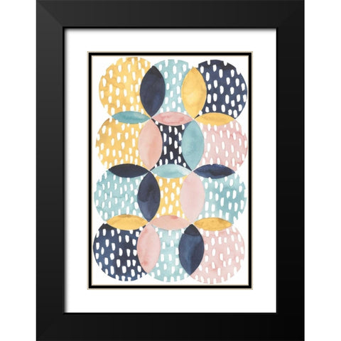 Deluge I Black Modern Wood Framed Art Print with Double Matting by Popp, Grace