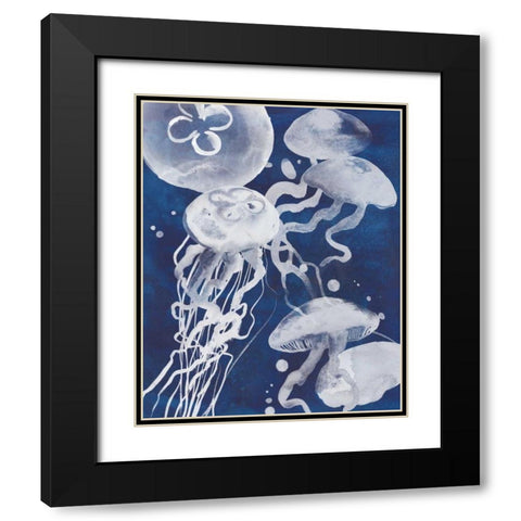 Swarm I Black Modern Wood Framed Art Print with Double Matting by Popp, Grace