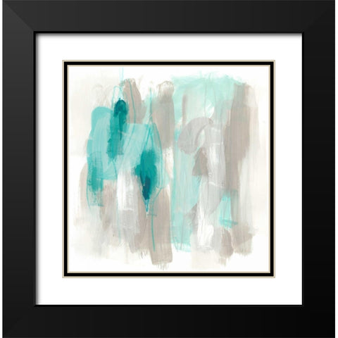 Coastal Fog I Black Modern Wood Framed Art Print with Double Matting by Vess, June Erica