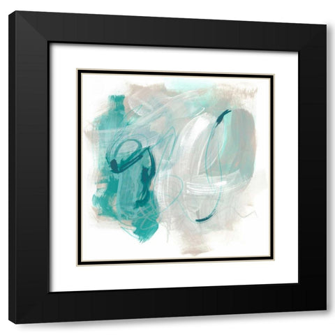 Coastal Fog IV Black Modern Wood Framed Art Print with Double Matting by Vess, June Erica