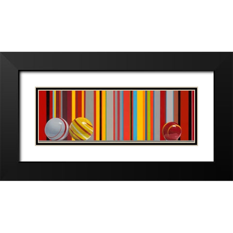 The Four Seasons - Fall Black Modern Wood Framed Art Print with Double Matting by Cholakian, Kevork