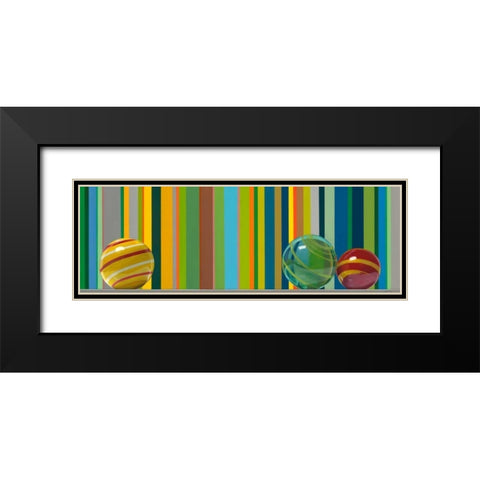 The Four Seasons - Spring Black Modern Wood Framed Art Print with Double Matting by Cholakian, Kevork