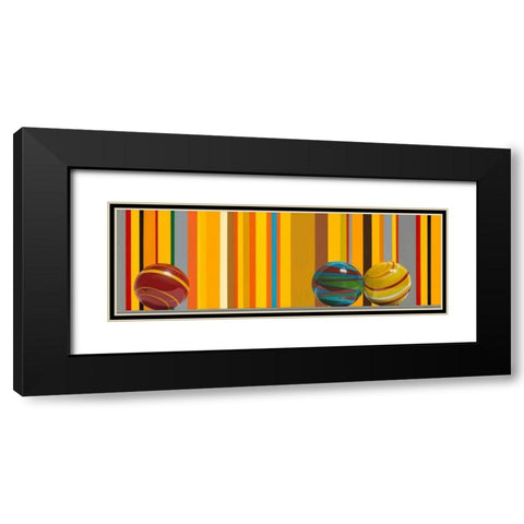 The Four Seasons - Summer Black Modern Wood Framed Art Print with Double Matting by Cholakian, Kevork