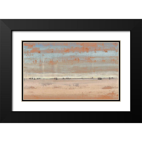 Southwest Vista I Black Modern Wood Framed Art Print with Double Matting by OToole, Tim