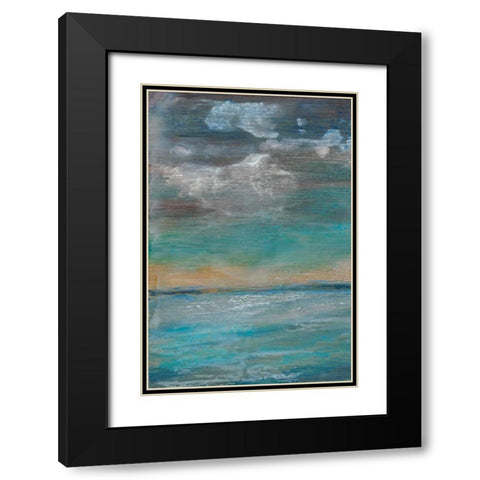 After the Storm I Black Modern Wood Framed Art Print with Double Matting by Ludwig, Alicia