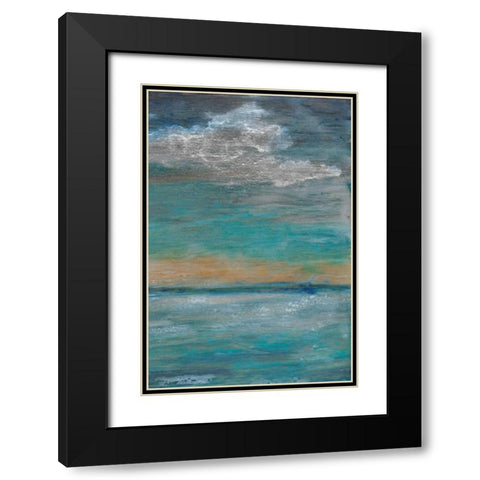 After the Storm II Black Modern Wood Framed Art Print with Double Matting by Ludwig, Alicia