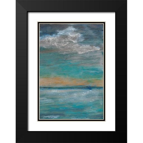After the Storm II Black Modern Wood Framed Art Print with Double Matting by Ludwig, Alicia