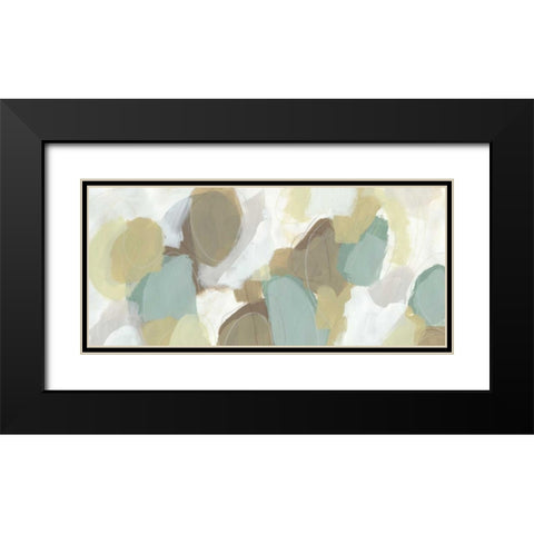 Subtle Synergy III Black Modern Wood Framed Art Print with Double Matting by Vess, June Erica