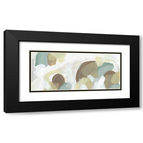 Subtle Synergy IV Black Modern Wood Framed Art Print with Double Matting by Vess, June Erica