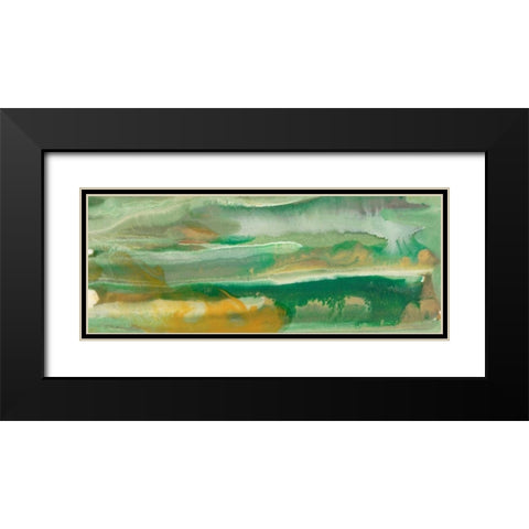 Kinetic Alignments II Black Modern Wood Framed Art Print with Double Matting by Chandler, Sharon