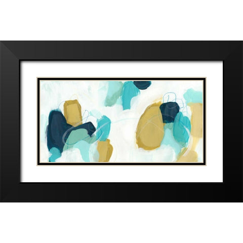 Boundless I Black Modern Wood Framed Art Print with Double Matting by Vess, June Erica