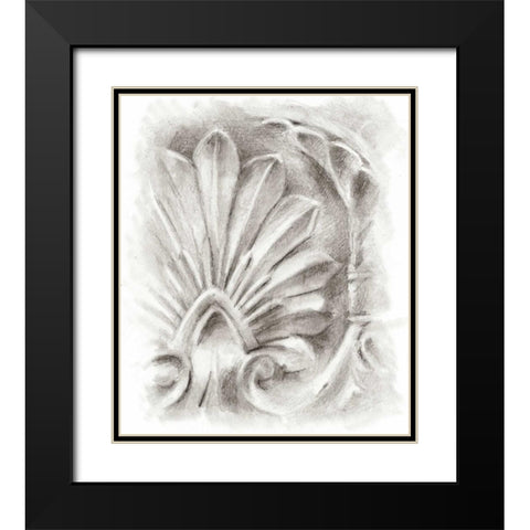 Frieze Study IV Black Modern Wood Framed Art Print with Double Matting by Harper, Ethan