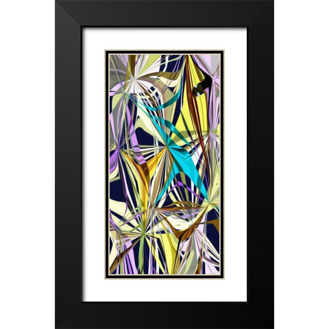 Access I Black Modern Wood Framed Art Print with Double Matting by Burghardt, James