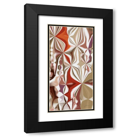Thrive Panel I Black Modern Wood Framed Art Print with Double Matting by Burghardt, James