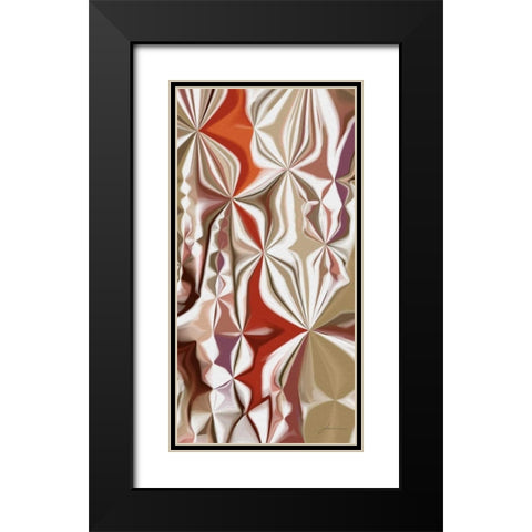 Thrive Panel I Black Modern Wood Framed Art Print with Double Matting by Burghardt, James