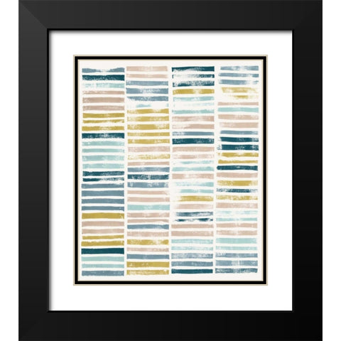 Nature Rows I Black Modern Wood Framed Art Print with Double Matting by Popp, Grace