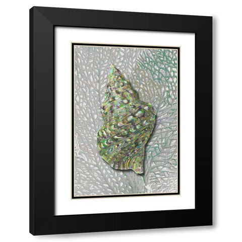 Hifi Triton I Black Modern Wood Framed Art Print with Double Matting by Burghardt, James