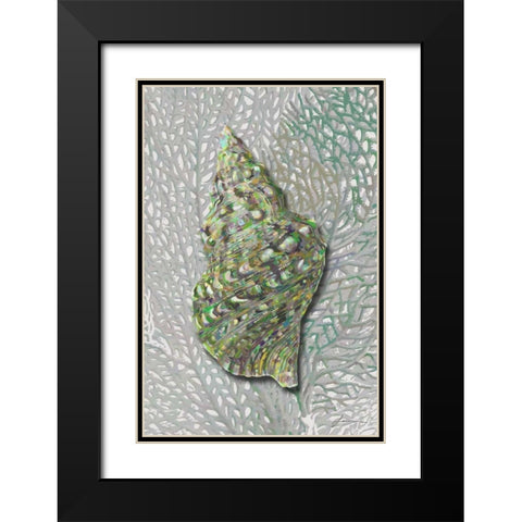 Hifi Triton I Black Modern Wood Framed Art Print with Double Matting by Burghardt, James