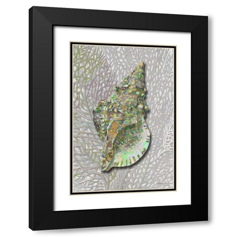Hifi Triton II Black Modern Wood Framed Art Print with Double Matting by Burghardt, James