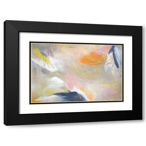 Pepper Zest Black Modern Wood Framed Art Print with Double Matting by Contacessi, Julia