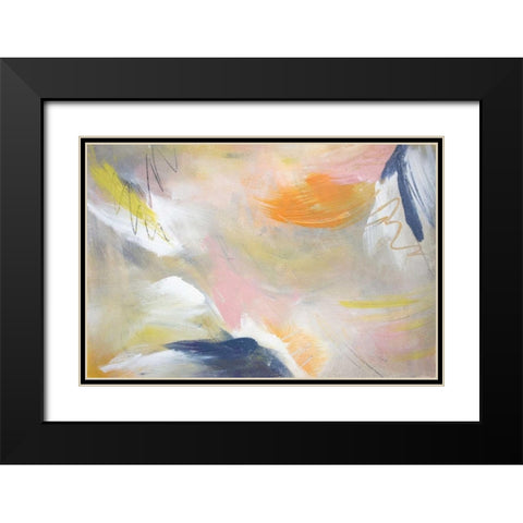 Pepper Zest Black Modern Wood Framed Art Print with Double Matting by Contacessi, Julia