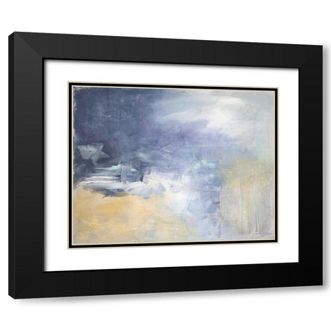 Windswept I Black Modern Wood Framed Art Print with Double Matting by Contacessi, Julia