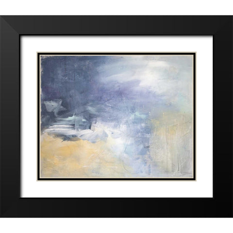 Windswept I Black Modern Wood Framed Art Print with Double Matting by Contacessi, Julia