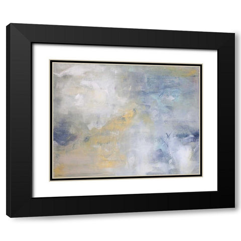 Windswept II Black Modern Wood Framed Art Print with Double Matting by Contacessi, Julia