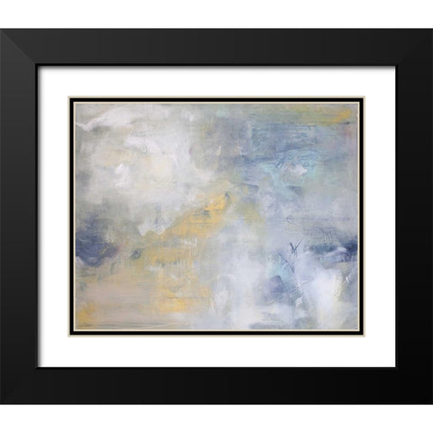 Windswept II Black Modern Wood Framed Art Print with Double Matting by Contacessi, Julia