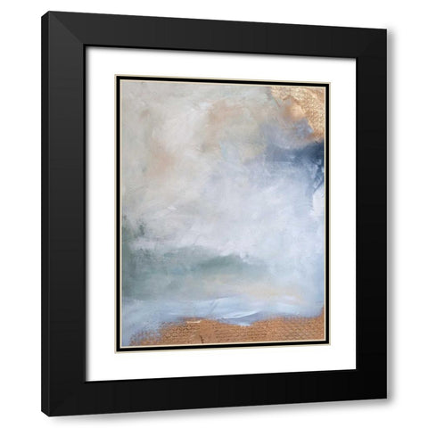Imprint III Black Modern Wood Framed Art Print with Double Matting by Contacessi, Julia
