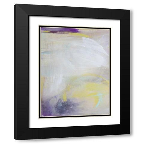 Swept Away I Black Modern Wood Framed Art Print with Double Matting by Contacessi, Julia