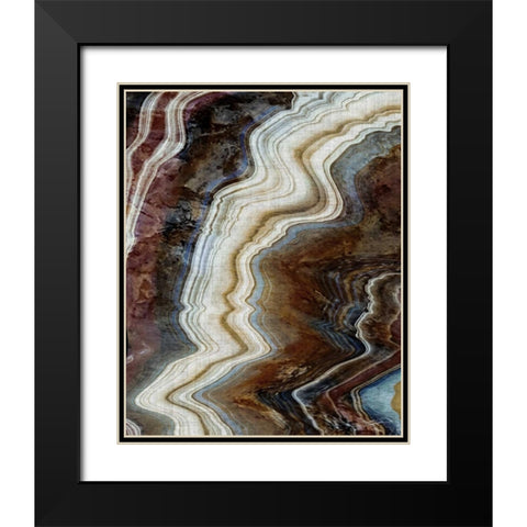 Mineral Spirit II Black Modern Wood Framed Art Print with Double Matting by Butler, John