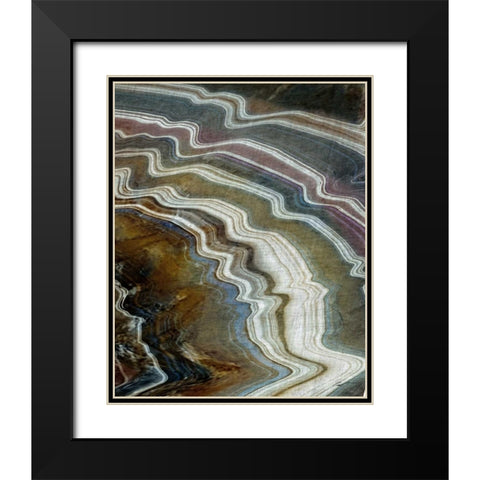 Mineral Spirit IV Black Modern Wood Framed Art Print with Double Matting by Butler, John