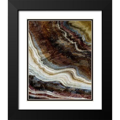 Mineral Spirit V Black Modern Wood Framed Art Print with Double Matting by Butler, John