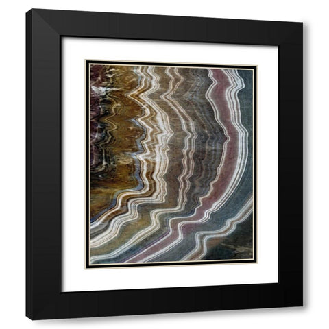 Mineral Spirit VI Black Modern Wood Framed Art Print with Double Matting by Butler, John