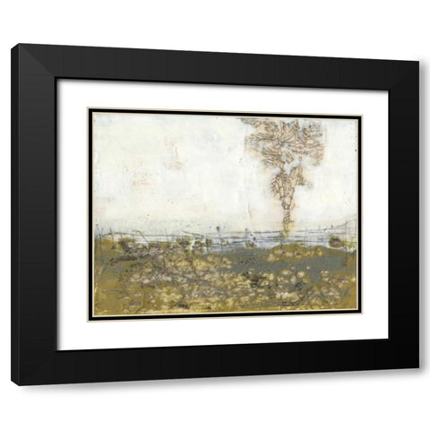 Rustic Tundra I Black Modern Wood Framed Art Print with Double Matting by Goldberger, Jennifer