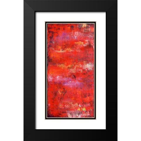 Red Door II Black Modern Wood Framed Art Print with Double Matting by Ashley, Erin