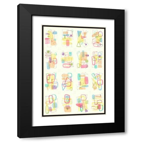 Mid Century Exploration III Black Modern Wood Framed Art Print with Double Matting by Galapon, Nikki