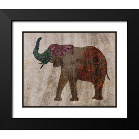 Treasured Icon II Black Modern Wood Framed Art Print with Double Matting by Chandler, Sharon