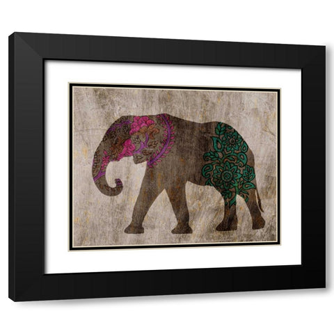 Treasured Icon III Black Modern Wood Framed Art Print with Double Matting by Chandler, Sharon