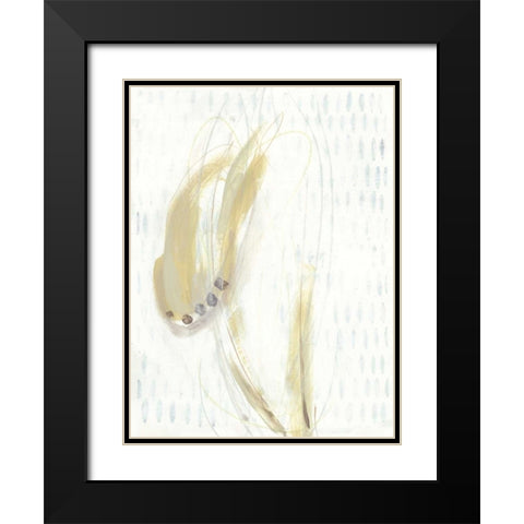 Pattern Logic VI Black Modern Wood Framed Art Print with Double Matting by Vess, June Erica