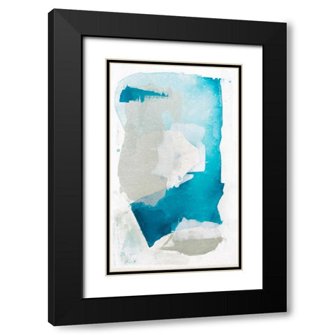 Seaglass VI Black Modern Wood Framed Art Print with Double Matting by Contacessi, Julia