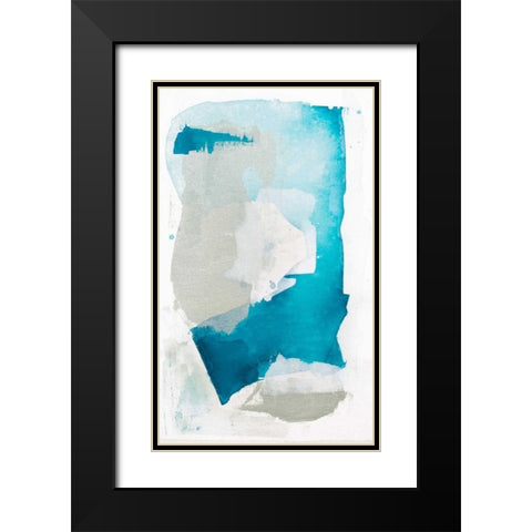Seaglass VI Black Modern Wood Framed Art Print with Double Matting by Contacessi, Julia
