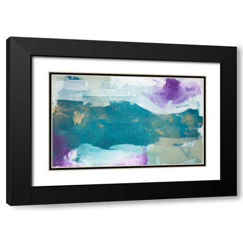 Royal Velvet II Black Modern Wood Framed Art Print with Double Matting by Contacessi, Julia
