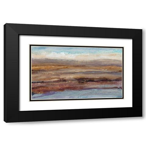 Birds Eye View I Black Modern Wood Framed Art Print with Double Matting by OToole, Tim