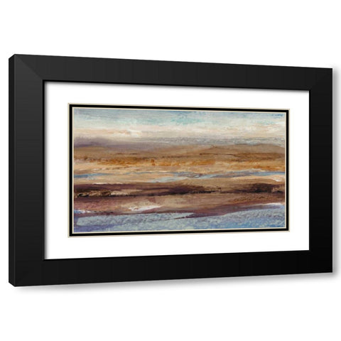 Birds Eye View II Black Modern Wood Framed Art Print with Double Matting by OToole, Tim