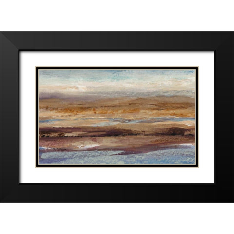 Birds Eye View II Black Modern Wood Framed Art Print with Double Matting by OToole, Tim