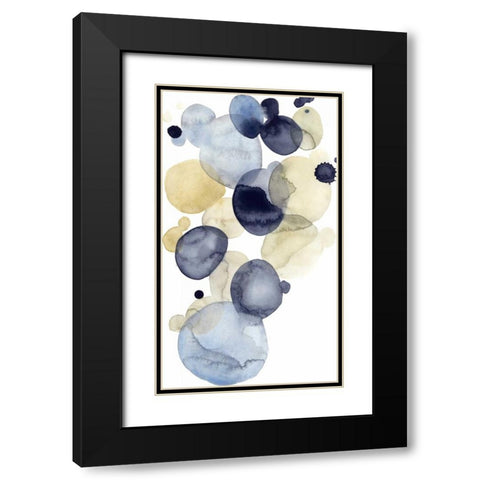 Asteroid Drift II Black Modern Wood Framed Art Print with Double Matting by Popp, Grace