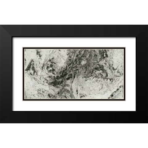 Amalgam I Black Modern Wood Framed Art Print with Double Matting by Guthrie, Jenna